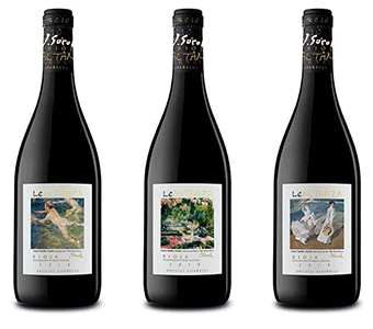 lealtanza estuche 3 botellas coleccion artistas Sorolla 2010