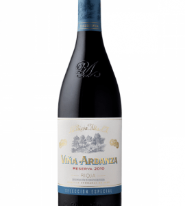 Viña Ardanza selección especial reserva 2010