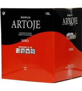 bag in box tinto Artoje especial 15 litros