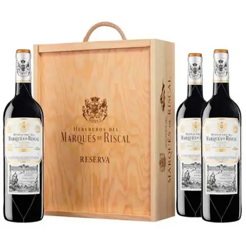 Estuche Marqués de Riscal Reserva 2004
